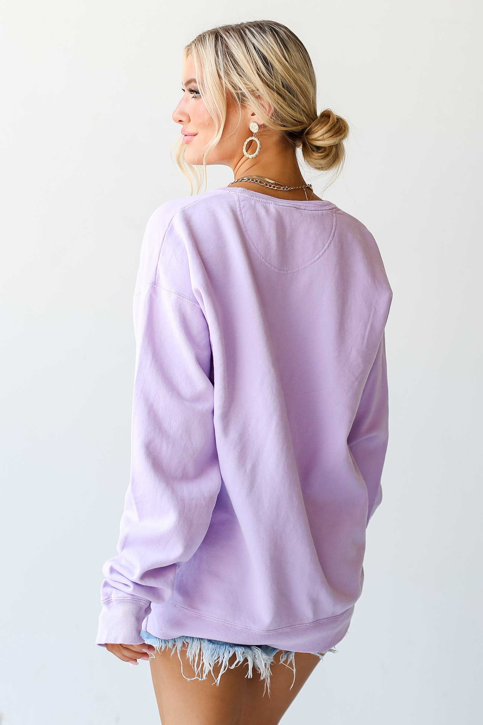 Lavender Destin Florida Sweatshirt